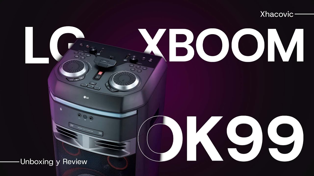 LG OK99 Review y Unboxing - ✅ La Bocina Bluethoooth más grande del mercado ✅