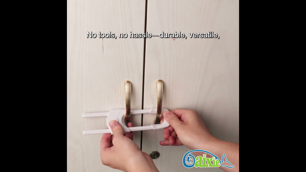 U Shape Child Safety Cabinet Locks &ndash; Baby & Pet Proof