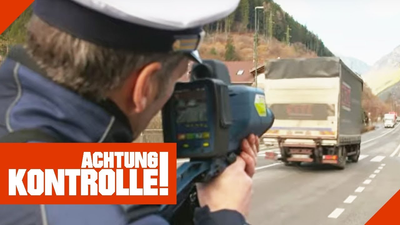 300€ und 3 Punkte: LKW fährt zu schnell! | Achtung Kontrolle | Kabel Eins