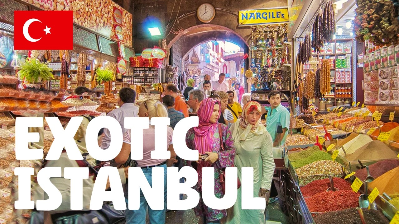 Стамбул, Турция — Пешая экскурсия 4K 🇹🇷