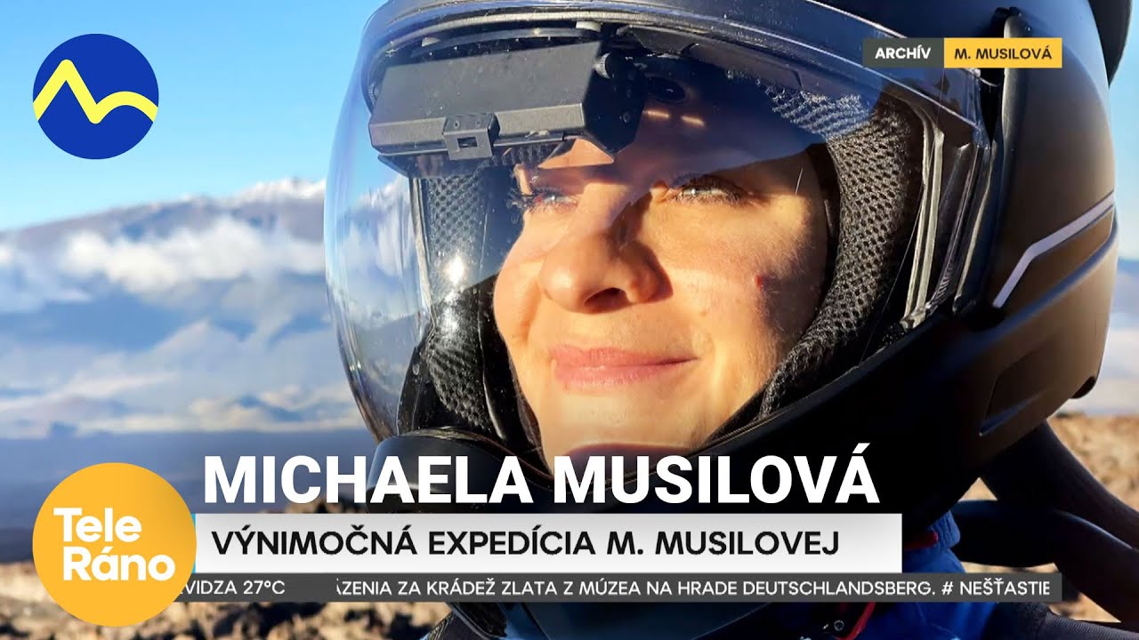 Michaela Musilov&aacute; - exped&iacute;cia na Kilimandž&aacute;ro | Teler&aacute;no