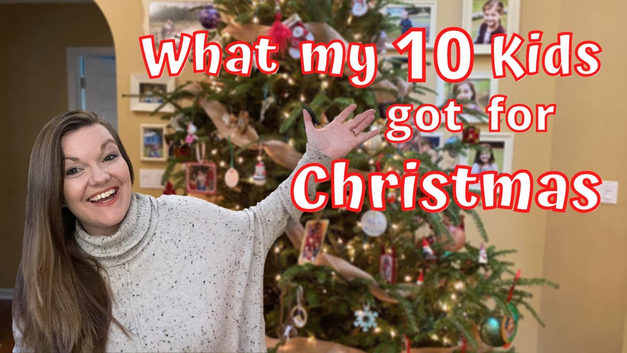 What We Got Our 10 Kids for Christmas | How We Do Christmas in a Large Family | Large Family