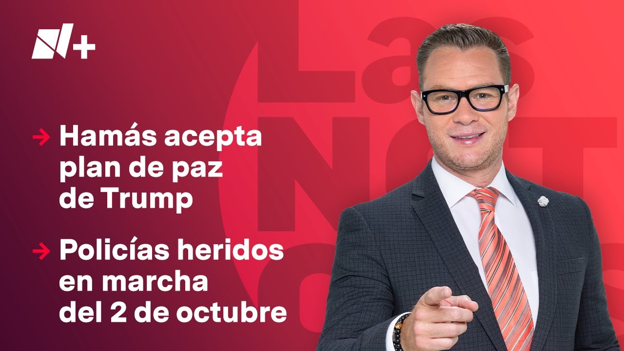 Policías heridos en marcha del 2 de octubre en CDMX | Las Noticias - 6 de octubre de 2025