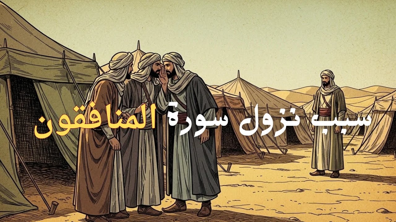 سبب وقصة نزول سورة المنافقون | كيف فضح الله المنافقين بآيات نزلت من السماء!