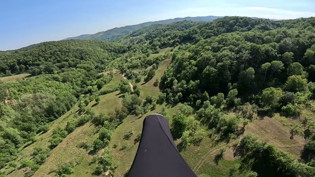 Strong wind landing with my new Lightness 4