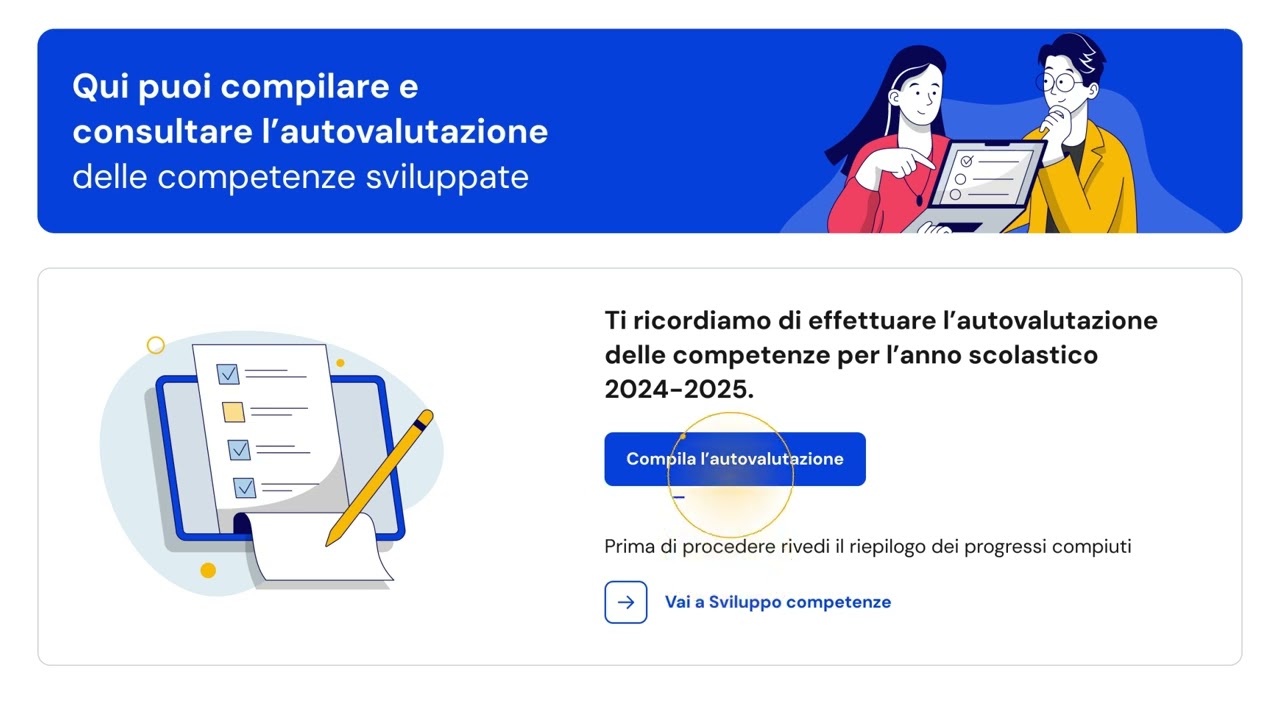 E_Portfolio   La sezione autovalutazione e come compilarla