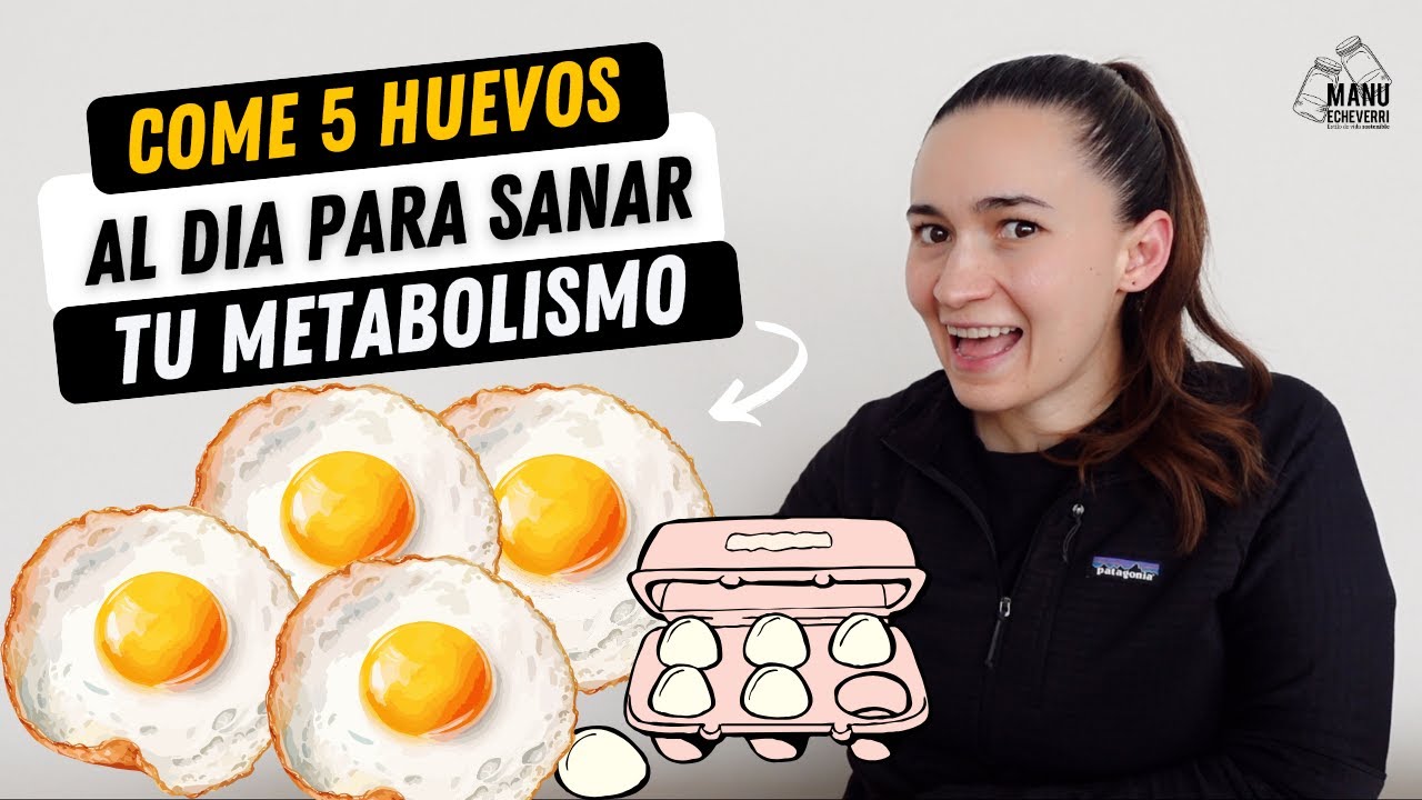 🥚ESTO Pasa en tu CUERPO con 5 HUEVOS Diarios | INCREÍBLES BENEFICIOS DEL HUEVO | Manu Echeverri