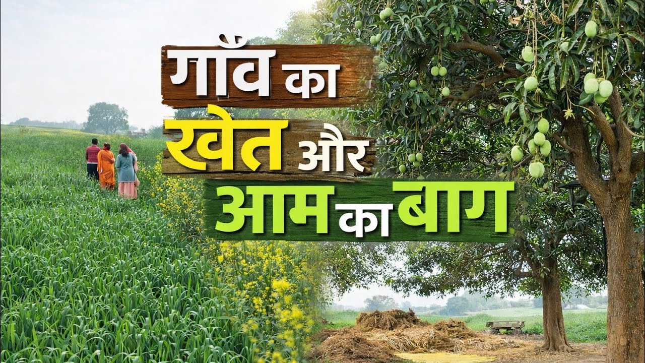 Gaon ka Khet aur Aam ka Bagh @yatravikal #kanpur 