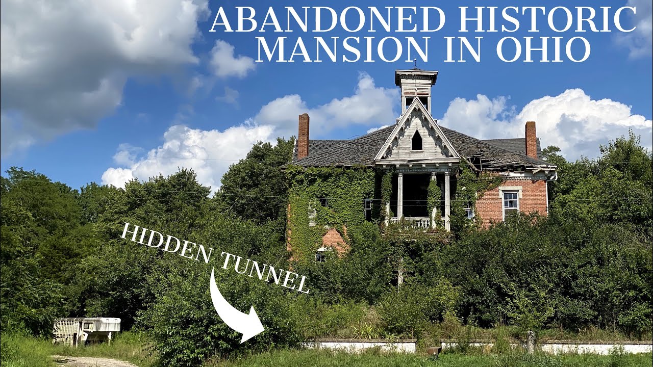 Abandoned 1850's Victorian Mansion with Secret Tunnel | Ohio Urbex 2020