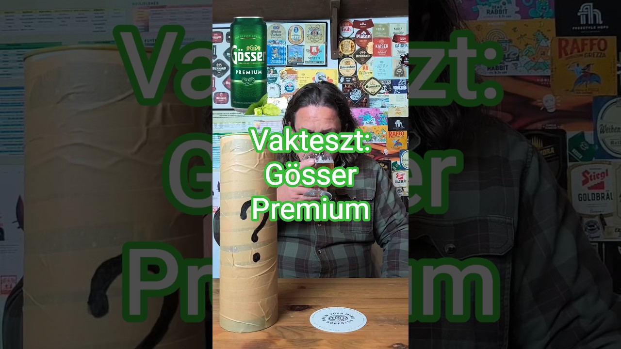 Vakteszt - G&ouml;sser Premium #s&ouml;r #beer #beerblast #vakteszt