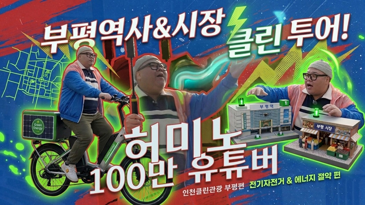 부평자전거투어 | 백만유튜버 | 허미노 | 클린관광