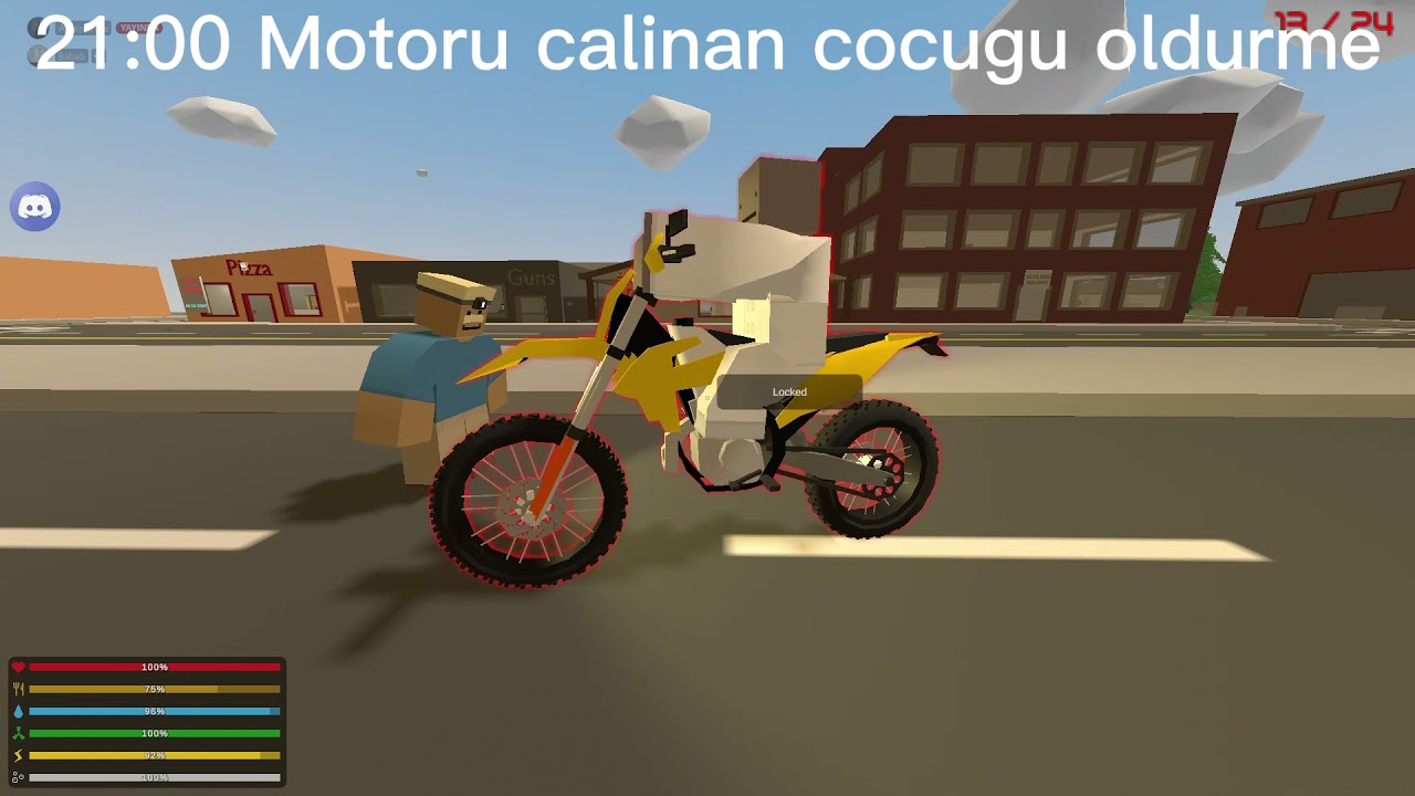 unturned hard rp merkezinde bir gün