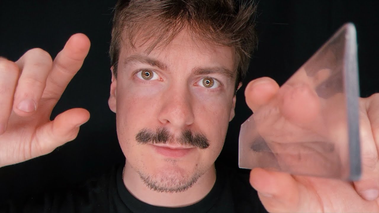 [ASMR] Visual ASMR Triggers with a Transparent Ruler