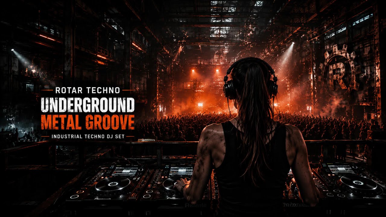 ROTAR TECHNO &mdash; Underground Metal Groove | Industrial Techno DJ Set 2026
