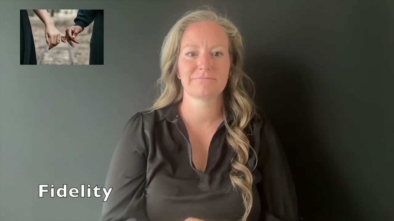 ASL Vocabulary | Relationships & Marriages