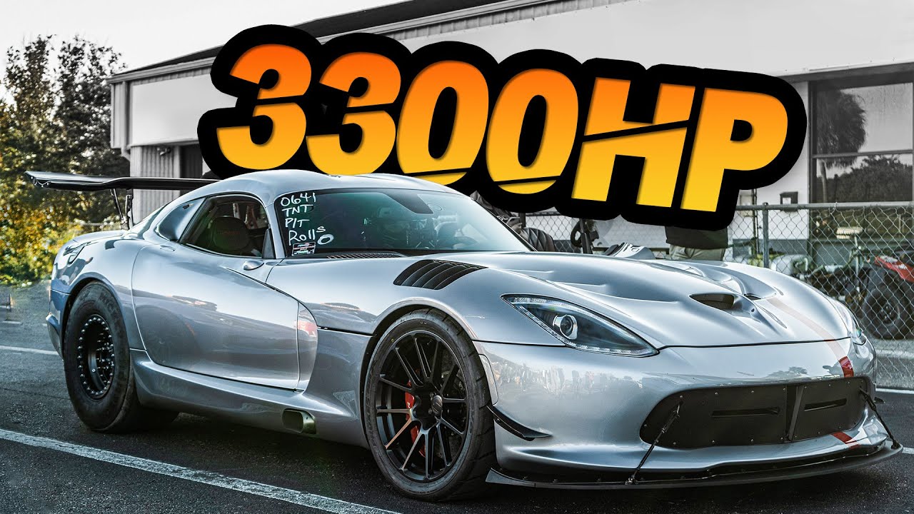 3300HP Turbo Viper - QUICKEST and FASTEST Vipers on the Planet! (Unbelievable Acceleration)