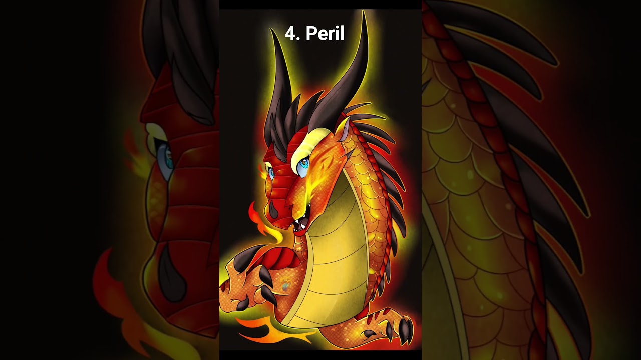 Top five most powerful Wings of Fire characters in my opinion. #wingsoffire #dragon