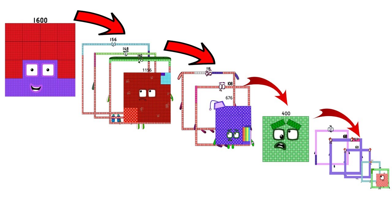 Numberblocks Math: Numberblocks Series 7 | Numberblocks Series 7 Step Squad | LEVEL 2 | #608