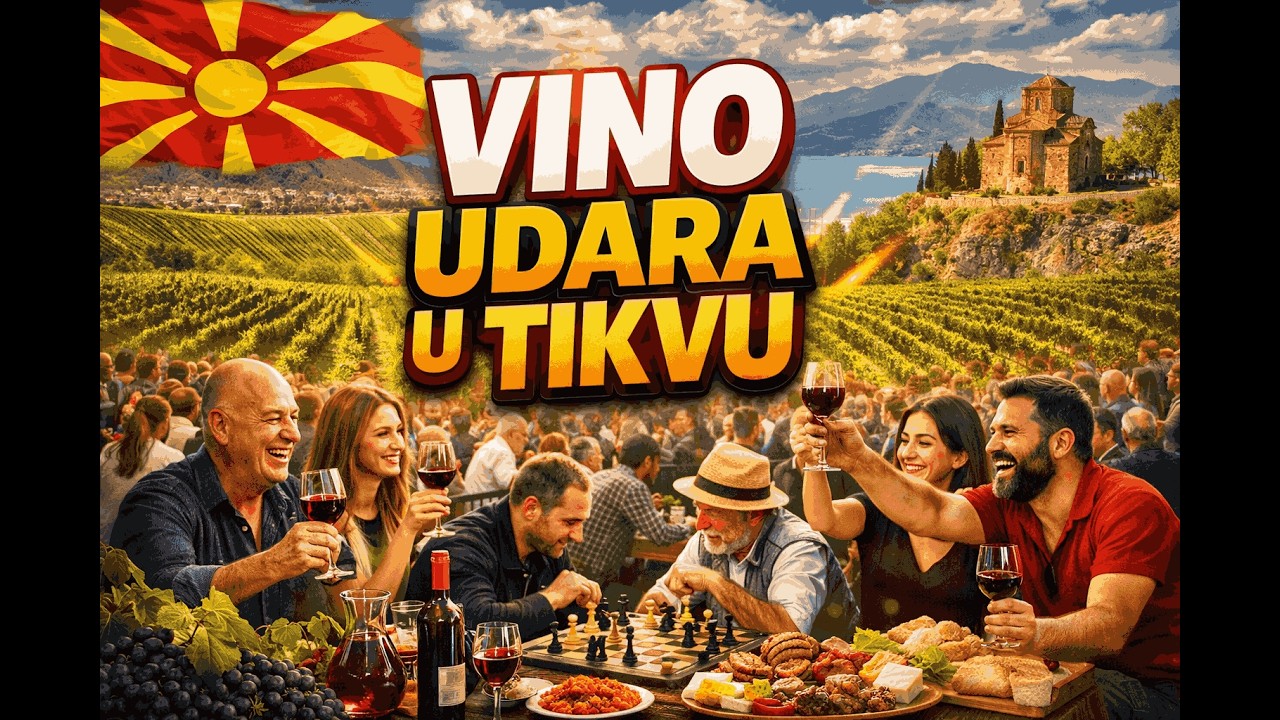 MAKEDONIJA ZOVE...VINO UDARA U TIKVU🔥 🍷♟️ ?!