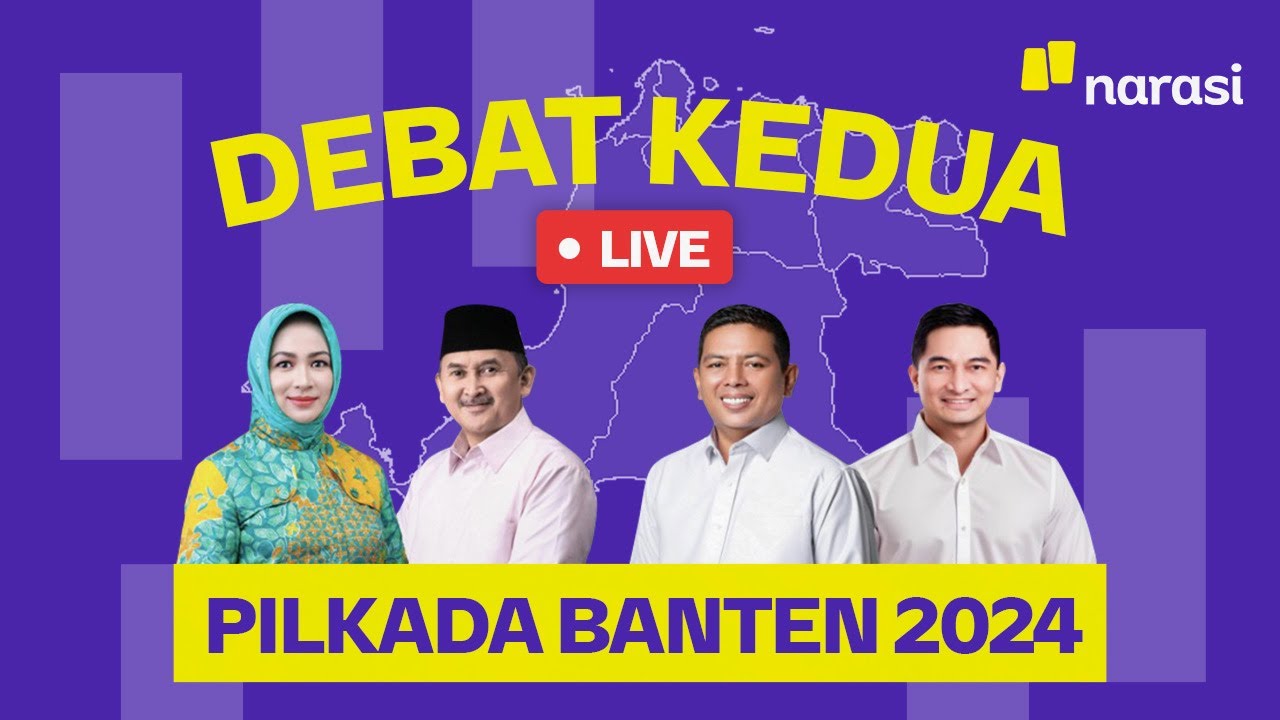 [LIVE] Debat Kedua Pilkada Banten 2024 | Live Connect