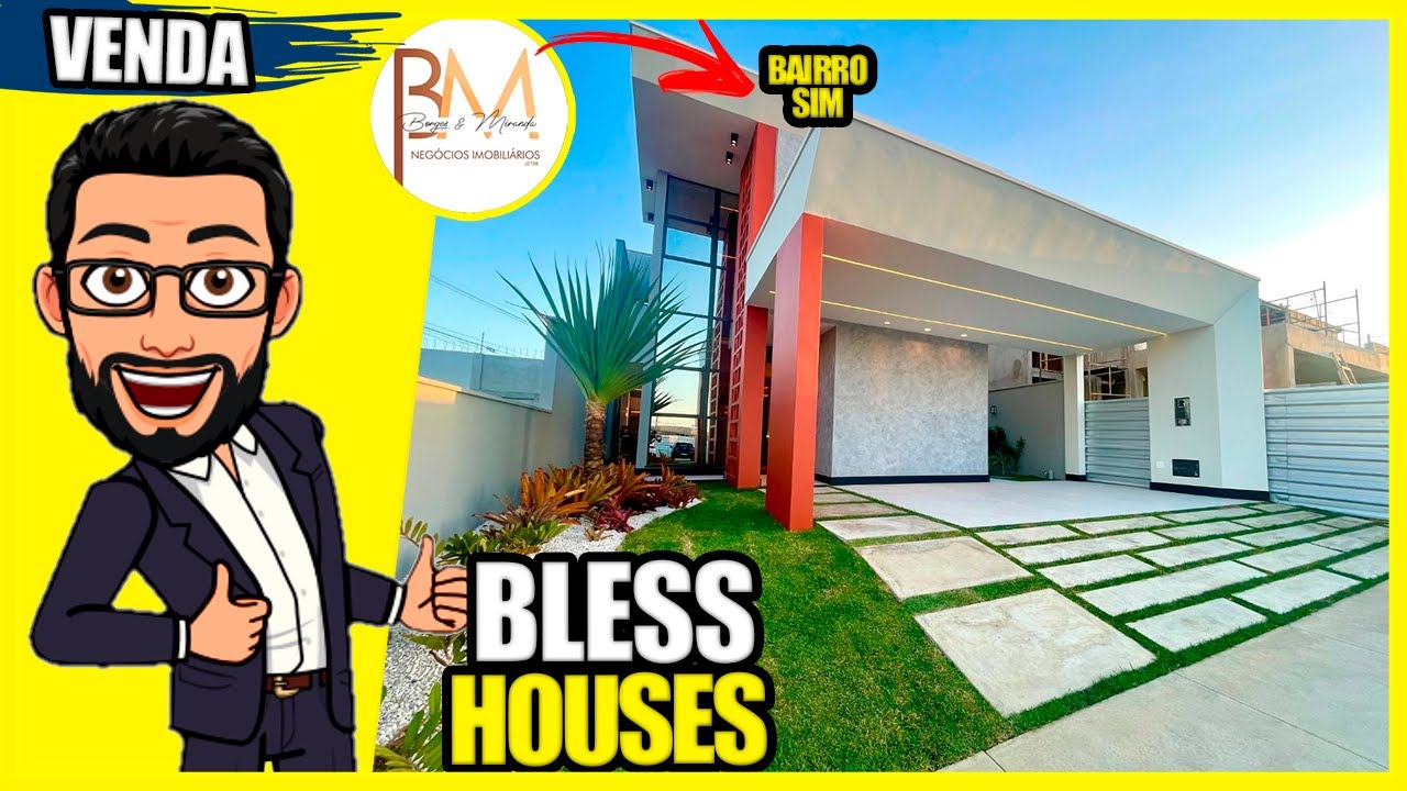 CONHEÇA O BLESS HOUSES! SUA MAIS NOVA OPÇÃO DENTRO DE CONDOMÍNIO EM FEIRA DE SANTANA! BAIRRO SIM