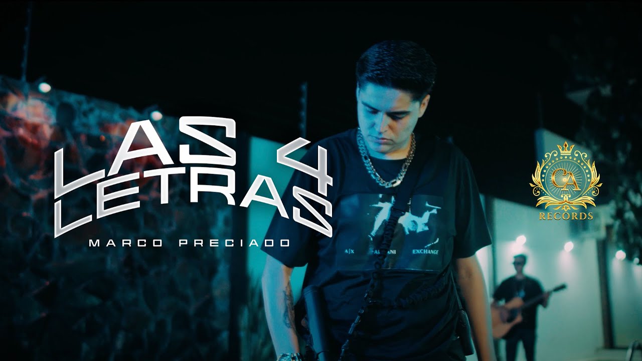 Las 4 Letras - Marco Preciado (Video Oficial 2024)
