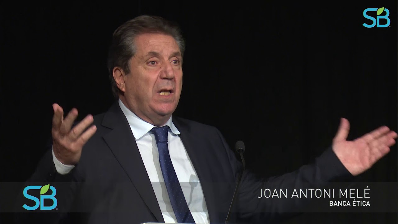 Joan Antoni Melé | La dignidad humana, fundamento de una nueva economía | Banca Ética