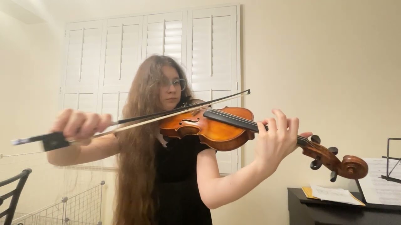 Partita No. 2 in D Minor, BWV 1004, Allemande by J. S. Bach