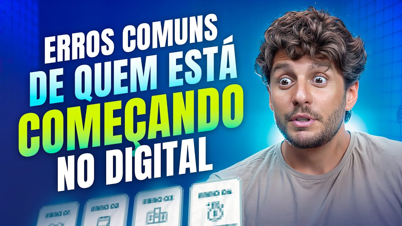 INFOPRODUTOS: 4 ERROS COMUNS de quem est&aacute; COME&Ccedil;ANDO!