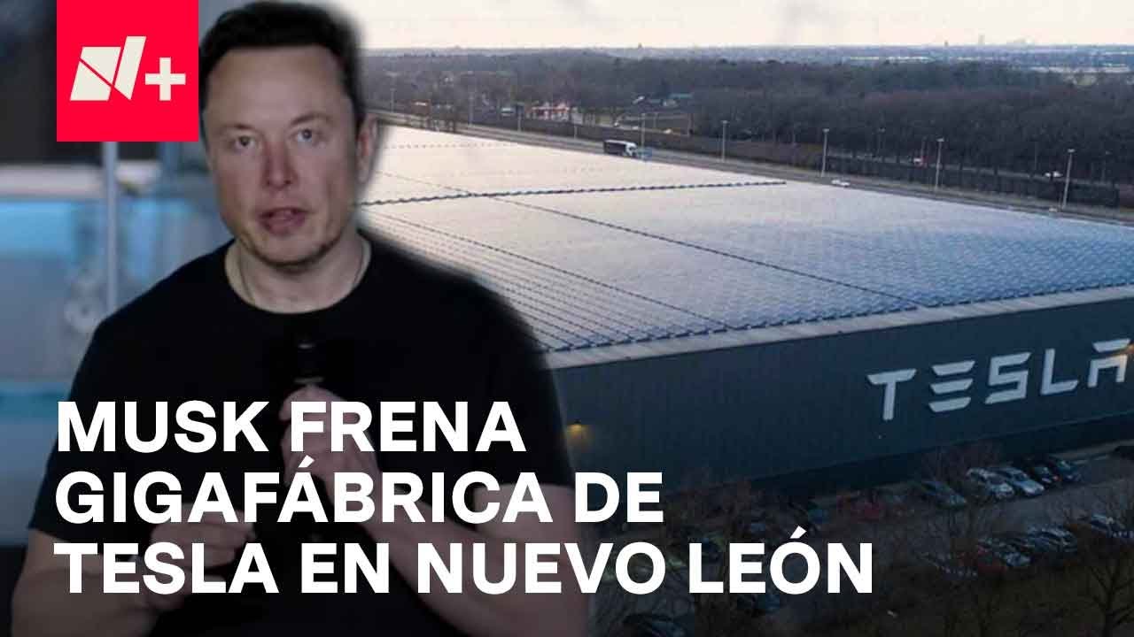 Elon Musk frena construcción de gigafábrica de Tesla en Nuevo León - En Punto