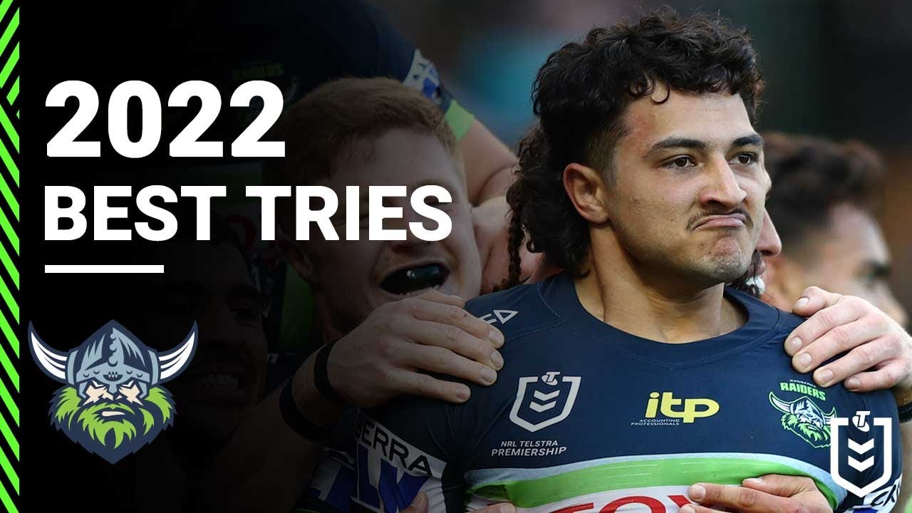 NRL Highlights | The best NRL tries from the Raiders in 2022!