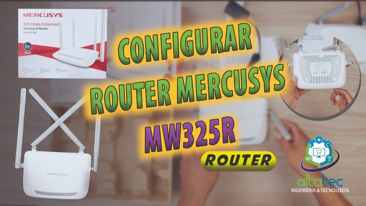 Como CONFIGURAR Router MERCUSYS MW325R en Modo ROUTER (Paso a Paso)