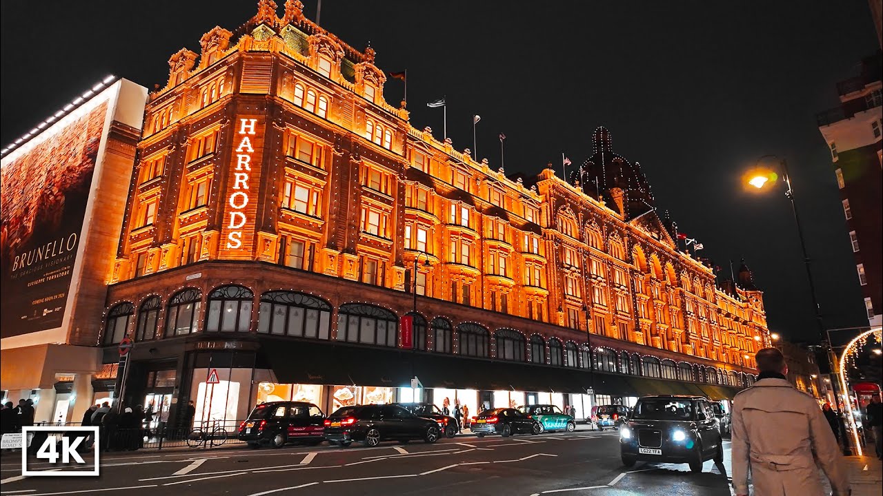 LONDON CHRISTMAS 2025 🎄 Chelsea & Knightsbridge Luxury Walk | Sloane Square to Harrods ✨ 4K HDR