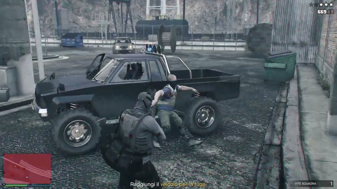 GTA5 - Colpo al Cluckin' Bell - La scena del crimine