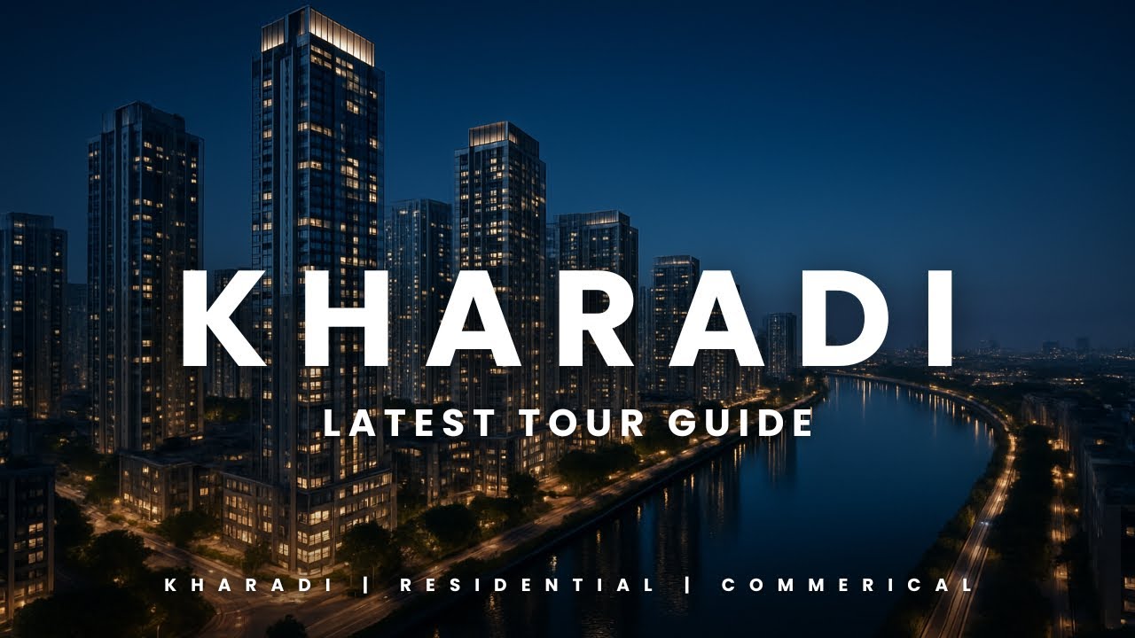 Pune’s Kharadi 2025: Night Lights & Futuristic Riverfront Growth