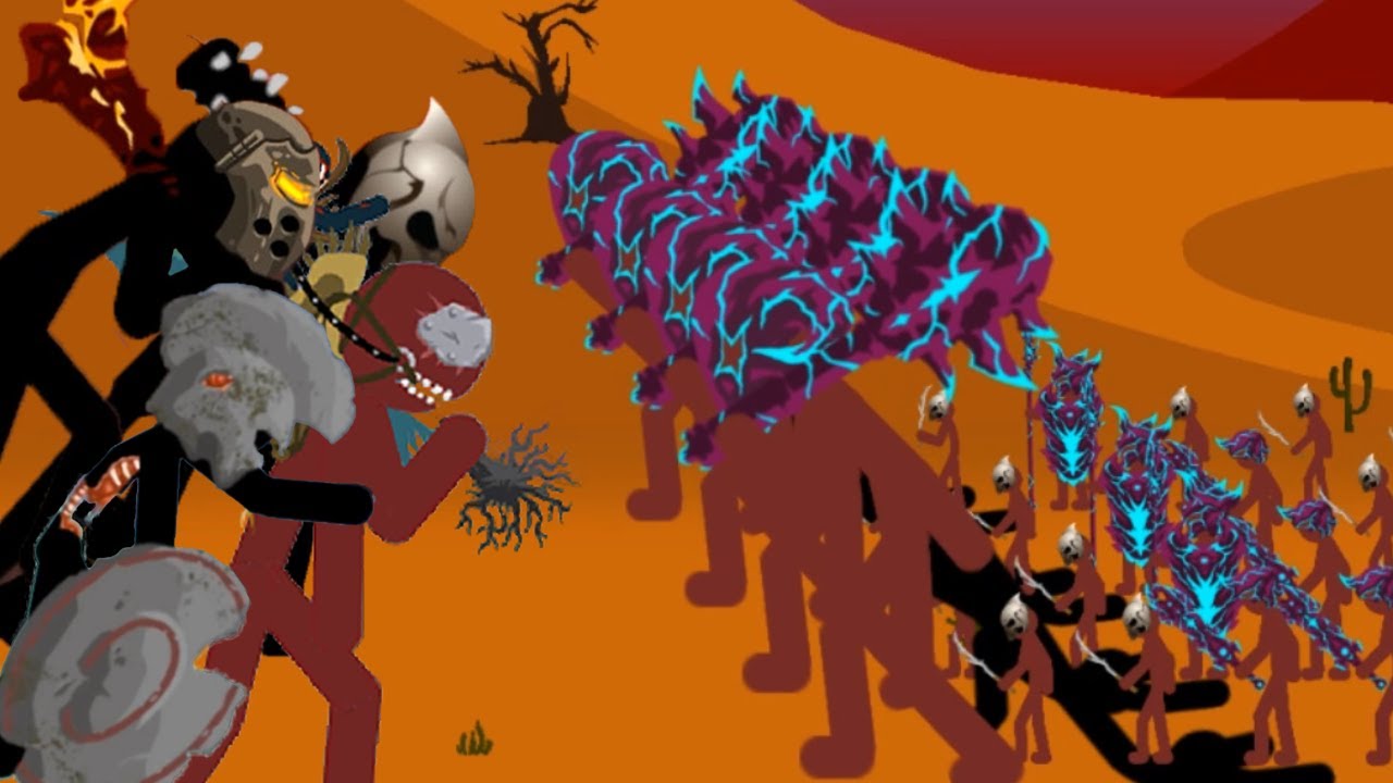 All Bosses vs Vamp Army // Stick War Legacy