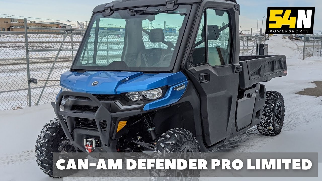 2021 Can-Am Defender Pro Limited Walk-Around