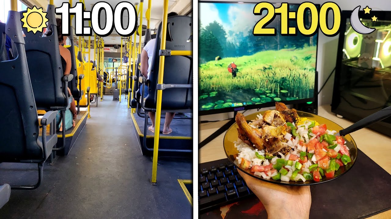 Semana comum no novo trabalho CLT