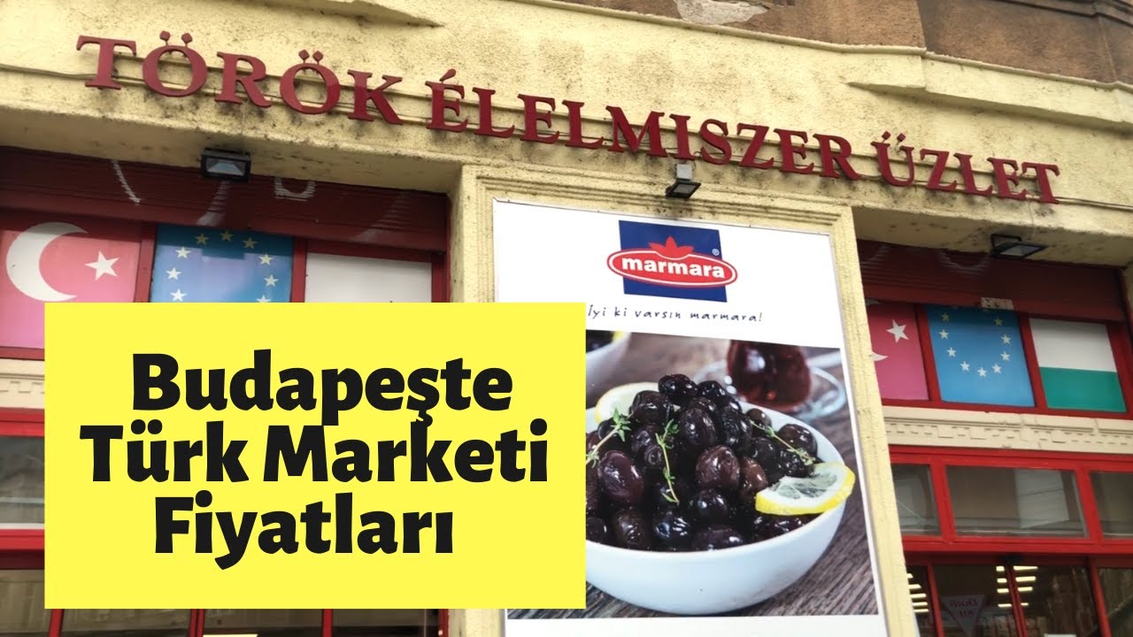 BUDAPEŞTE'DE TÜRK MARKETİNE GİTTİK‼️ BAKLAVA, ADANA KEBAP, HAMSİ HER ŞEY VAR 😍 FİYATLAR UCUZ MU ?