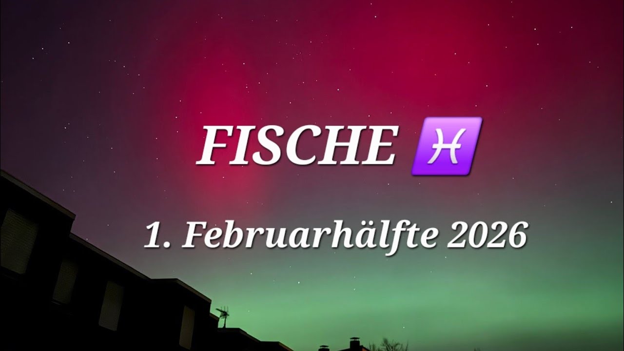 FISCHE ♓️ 1. Februarhälfte 2026. NEUANFÄNGE 🍀❤️