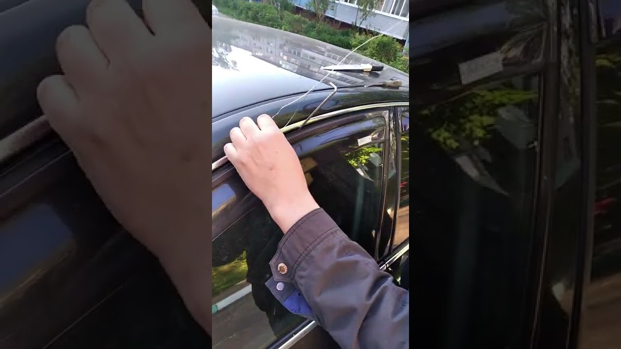 AUDI A6 C5 Открытие двери без ключа(ЗАХЛОПНУЛАСЬ)
