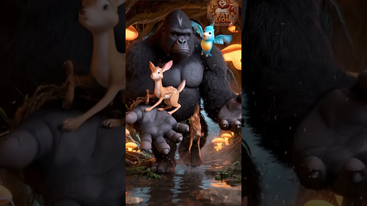 King Kong Helps a Squirrel -  