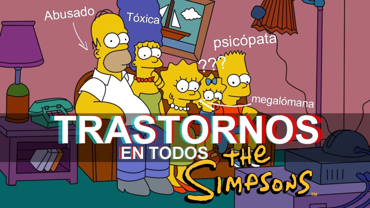 PSICÓLOGO ANALIZA TODA LA FAMILIA SIMPSON | Homero, Marge, Bart, Lisa y Maggie | Ness