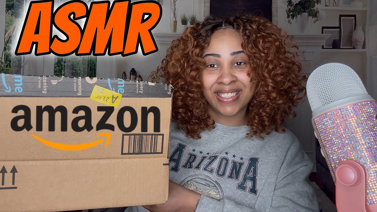 ASMR Amazon Haul - Gentle Whispering & Satisfying Tapping