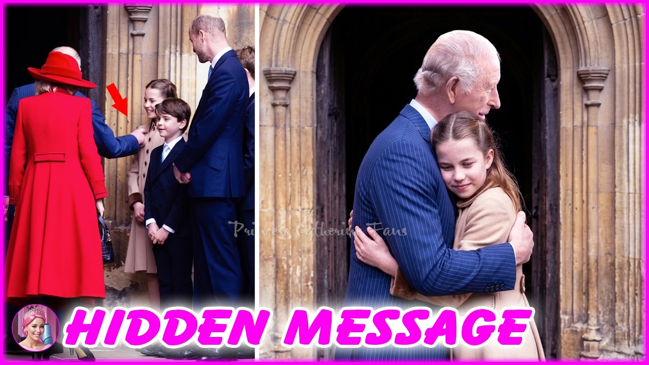 Princess Charlotte Melts Hearts With King Charles Moment At Easter Service