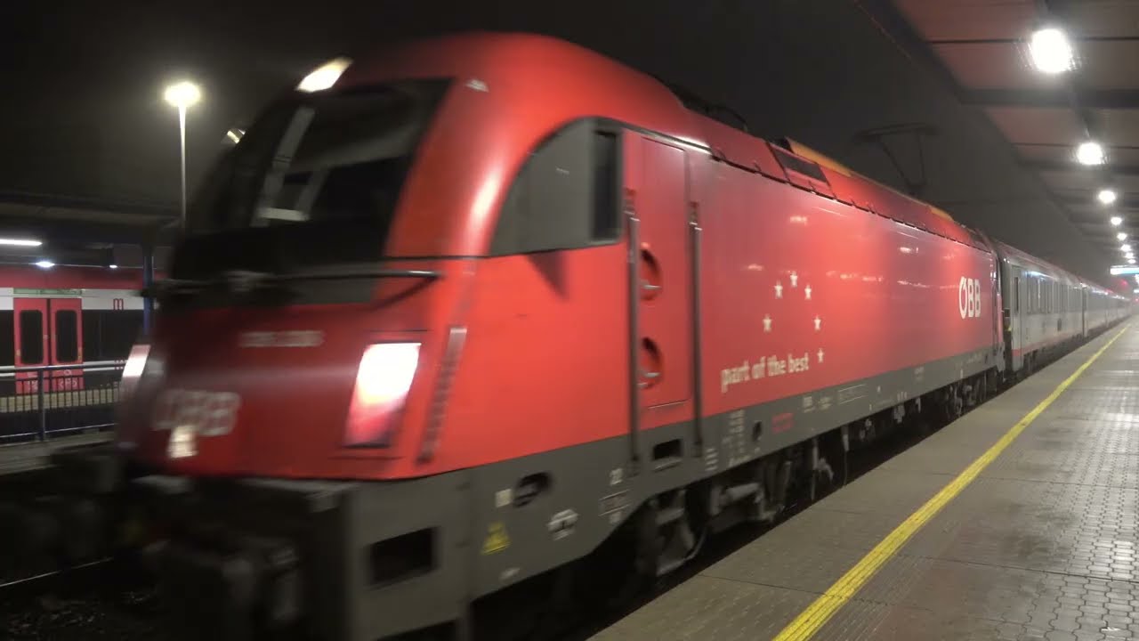 EuroCity 107 Porta Moravica odjezd Břeclav