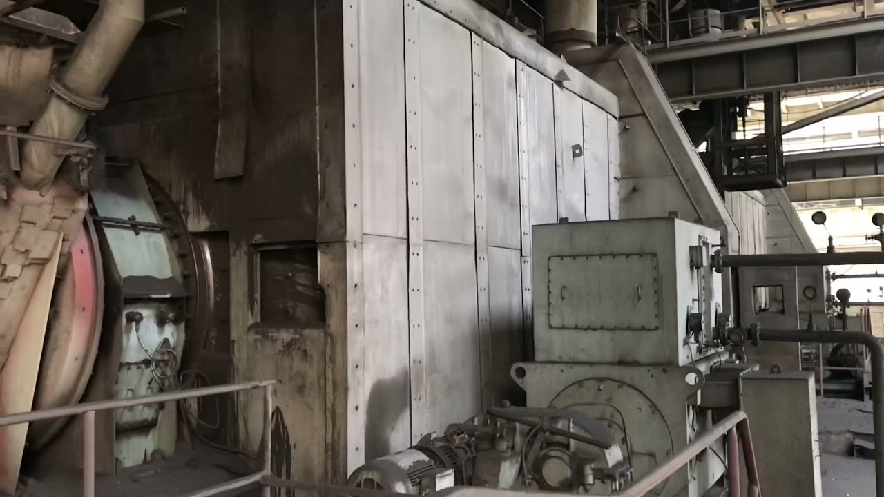 Live Working of Ball and Tube Coal Mill in Thermal Power Plant/ Coal mill in thermal power plant