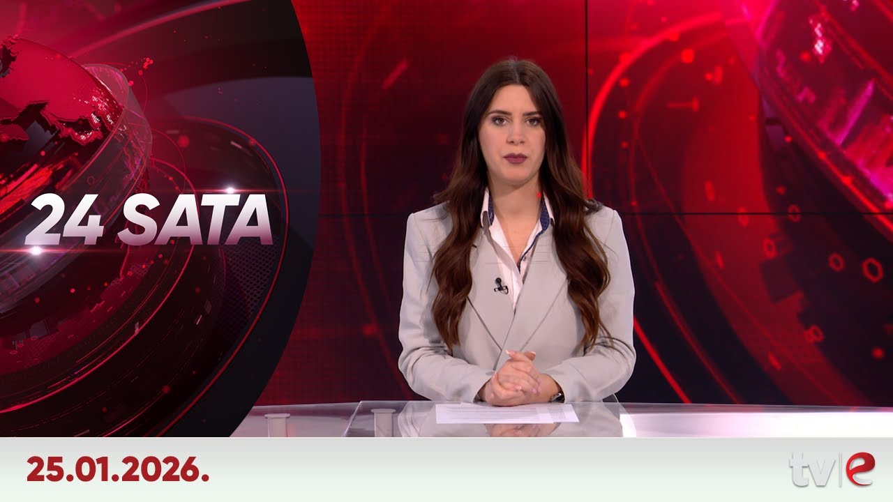 Informativna emisija: 24 sata - 25.01.2026.