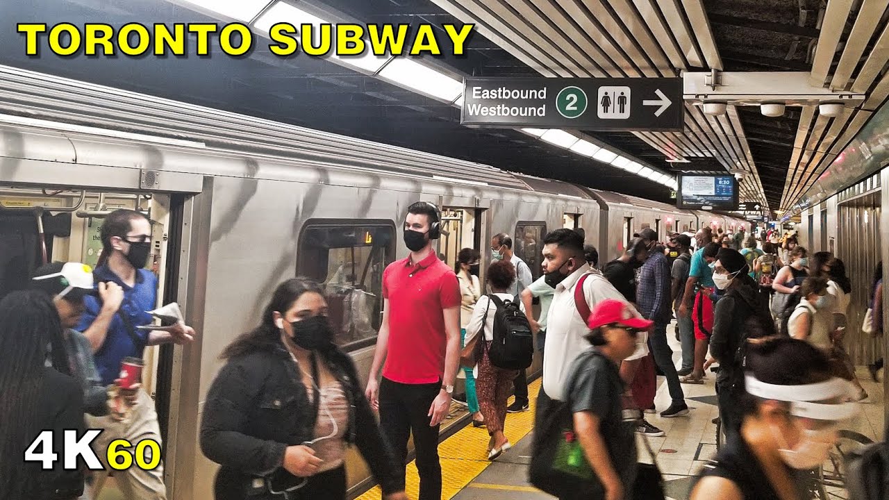 Toronto's Busiest Subway Station During Stage 2 - Bloor-Yonge to Rosedale [4K]