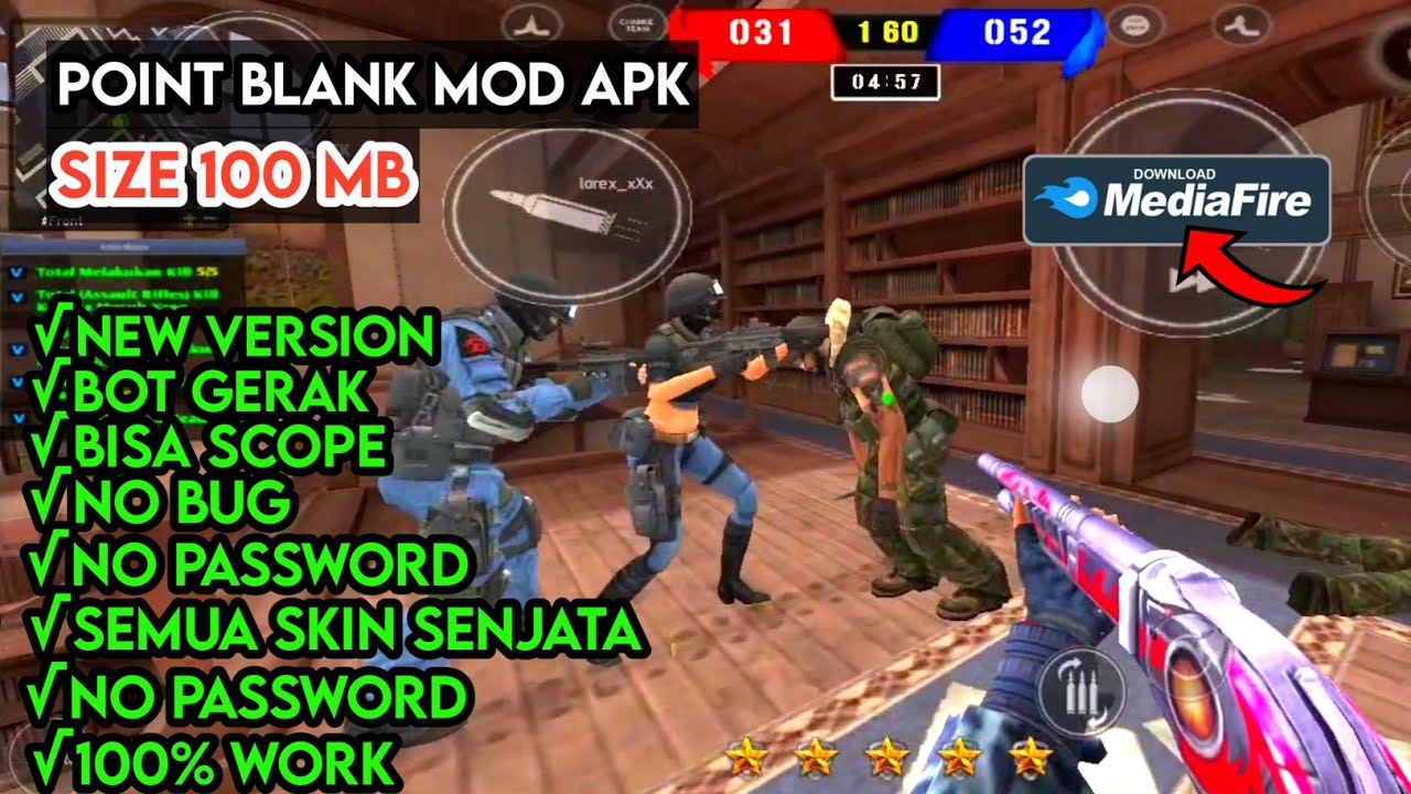Point Blank Mod Apk Offline Latest Version 2024 | Point Blank Offline Unlock All Skin & Unlock all
